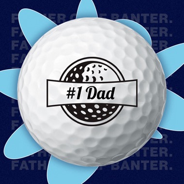#1 Dad Classic Golf Balls
