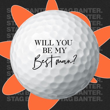Will You Be My Best Man? - Golf balls