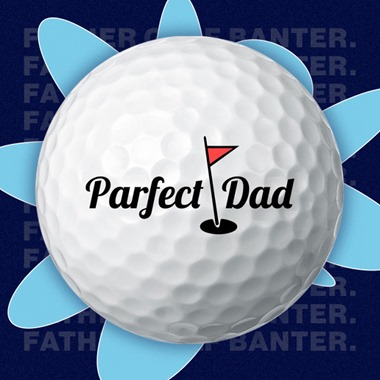 Parfect Dad Flag Golf Balls