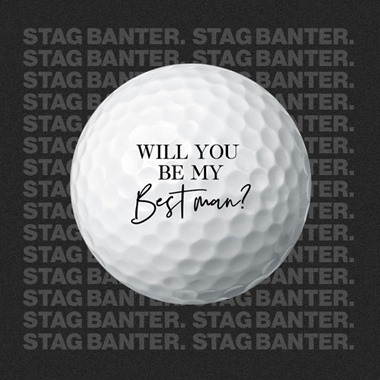 Will You Be My Best Man? - Golf balls