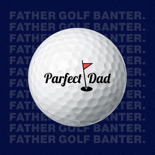parfect dad golf balls