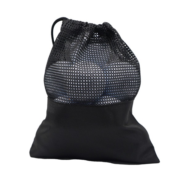 Plain golf balls with travel bag