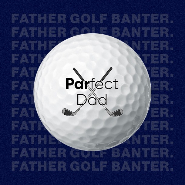 parfect dad club golf balls