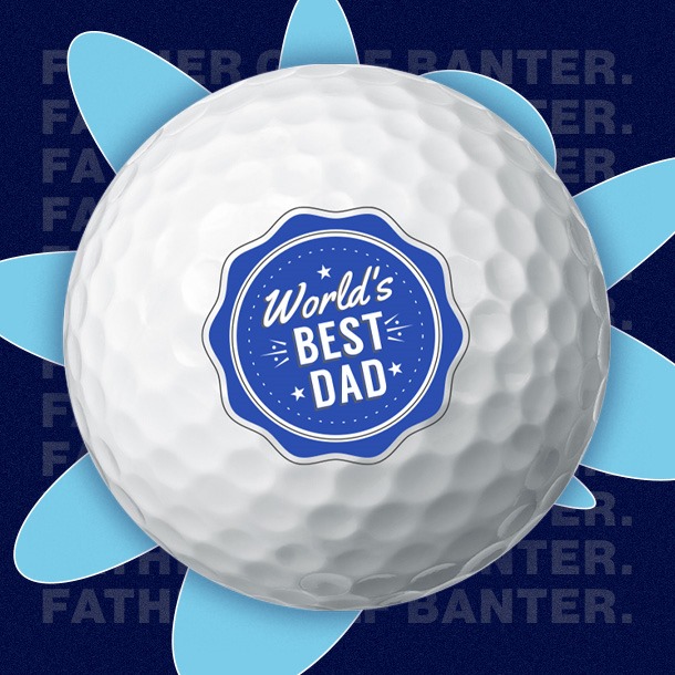 Bag of best dad golf balls