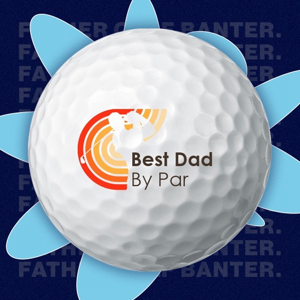 best dad by par golf ball bag