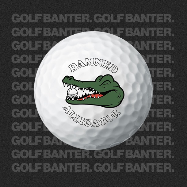 Damned Alligator - Golf Balls