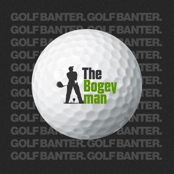 'The Bogey Man' Novelty - Golf Balls