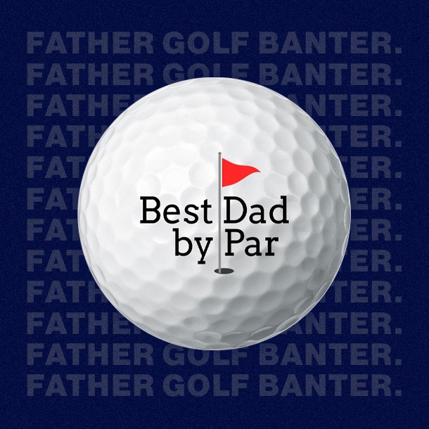 best dad by par golf balls