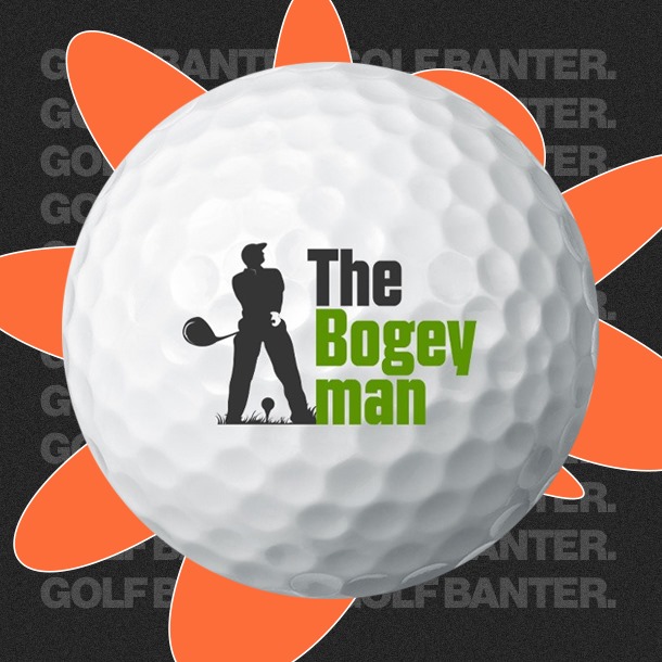 'The Bogey Man' Novelty - Golf Balls
